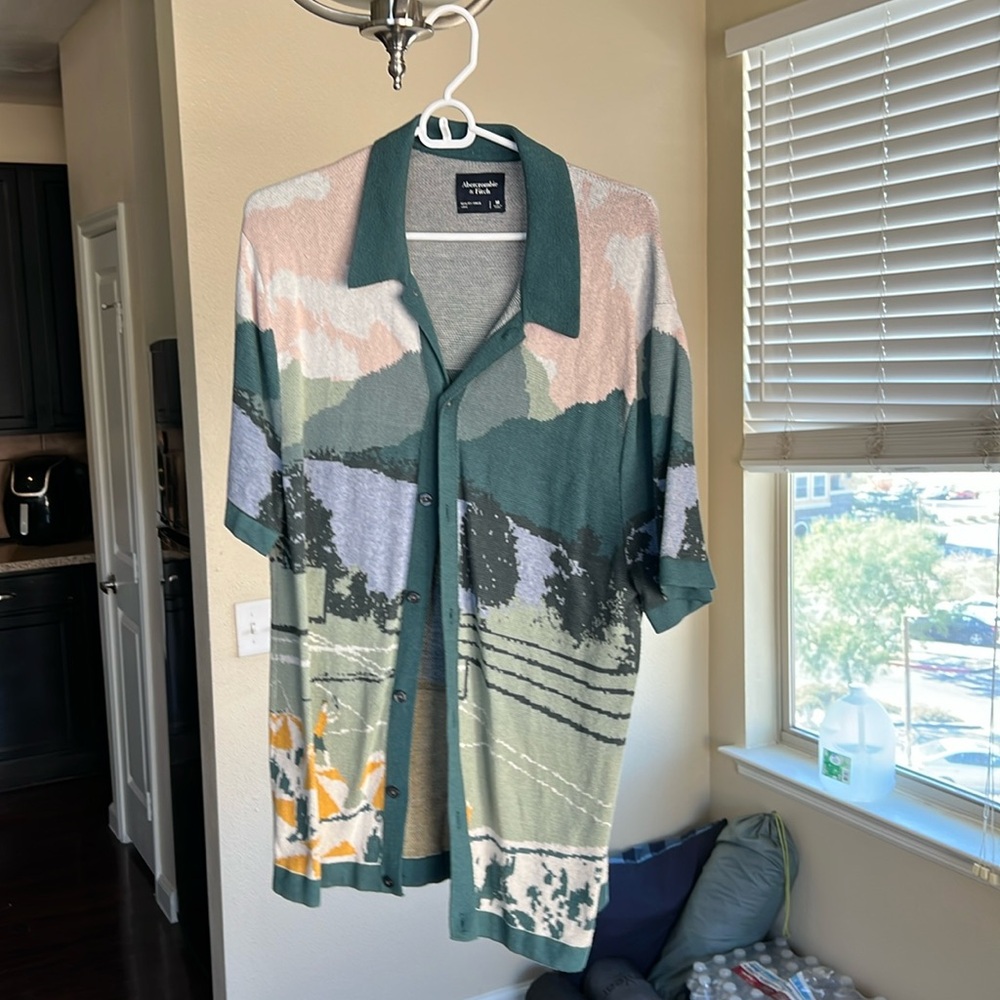 Button Down Attention Grabber